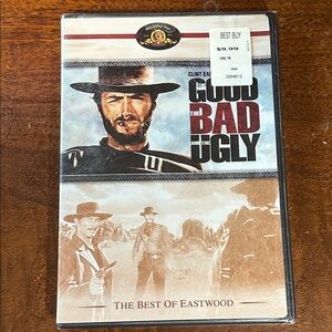 The Good The Bad and The Ugly Western Movie DVD Clint Eastwood Sealed Unopened